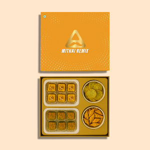 Mithai Remix Festive Hamper Exotic Sweet Gift Box-1,  600gm