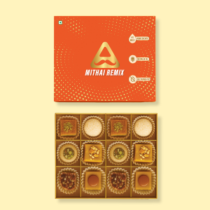 Mithai Remix Assorted Sweet Gift Box 400g