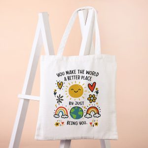 Be You Positive Vibes Gift Tote Bag
