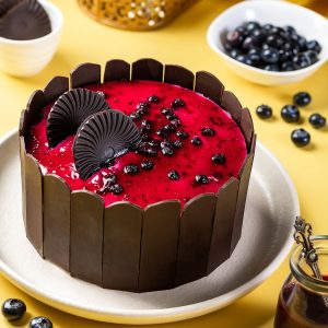 Blueberry Designer Cake Half Kg