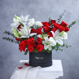 Crimson N Ivory Opulence