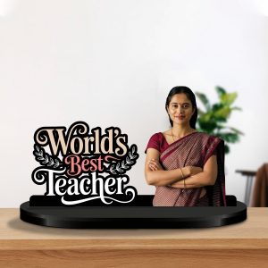 Customised Best Teacher Caricature Gift