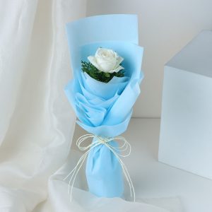 Elegant White Rose Sentiments