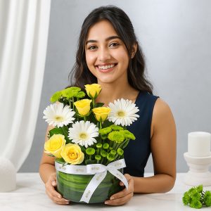 Forever Friends Floral Basket