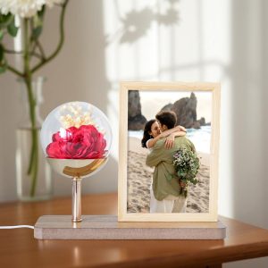 Forever Rose LED Photo Frame
