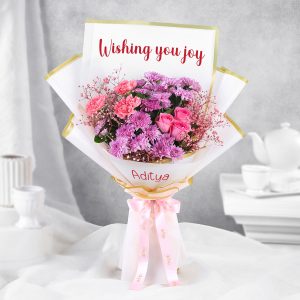 Happiness Wrapped in Petals