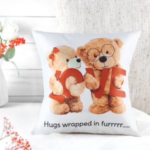Hug Me Teddy Cushion