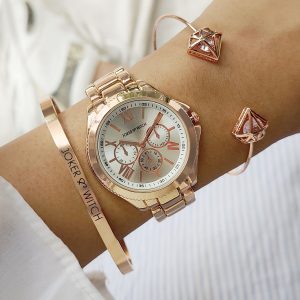Joker N Witch Lily Rosegold Elegance Watch Stack