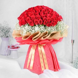 Joyful N Loved Roses Bouquet