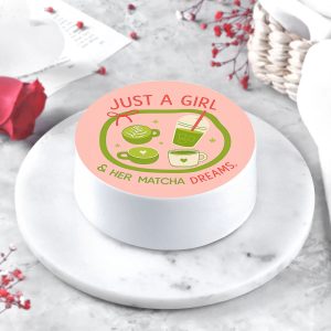 Just a Girls Golden Glow Cake 250g