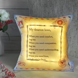 LED Love Valentines Cushion