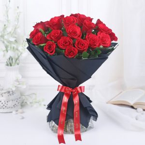 Love Forever Red Rose Bouquet