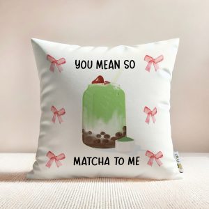 Matcha Love Cushion