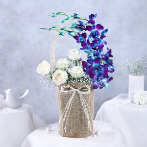 Mystical Land Roses N Orchids Potli