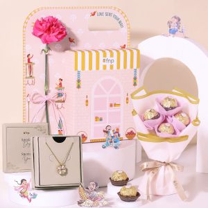 Pastel Pop Rakhi Gift for Sister