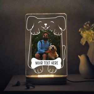 Pawfect Dog Dad LED Lamp Gift