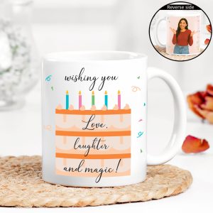 Perosnalised Daily Joy Mug