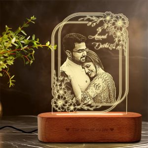 Personalised Elegance Acrylic Photo Lamp