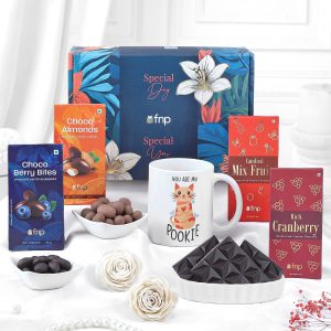 Pookie Mug with Gourmet Treats