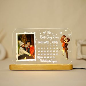 The Best Day Ever LED Lamp