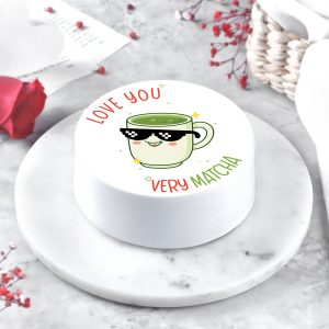 Tropical Pineapple Cream Love Cake