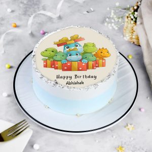 Vanilla Birthday Celebration Cake